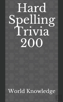 Bertrand.pt - Hard Spelling Trivia 200