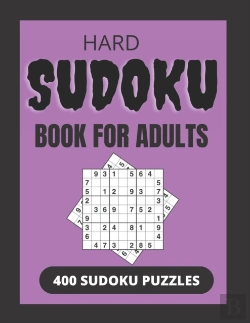 Bertrand.pt - Hard Sudoku Book For Adults 400 Sudoku Puzzles