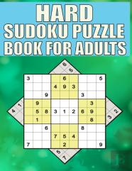 Hard Sudoku Puzzle Book For Adults