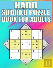 Hard Sudoku Puzzle Book For Adults