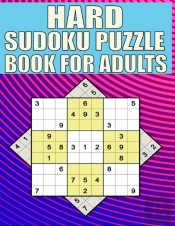 Hard Sudoku Puzzle Book For Adults