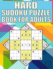 Hard Sudoku Puzzle Book For Adults