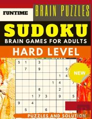 Hard Sudoku Puzzle Book For Adults