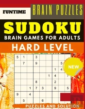 Hard Sudoku Puzzle Book For Adults