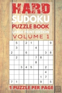 Bertrand.pt - Hard Sudoku Puzzle Book Large Print Edition Volume 1