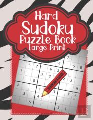 Hard Sudoku Puzzle Book Large Print