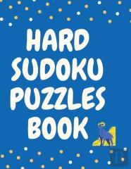 Hard Sudoku Puzzles Book
