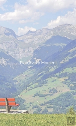 Bertrand.pt - Hardcover Monthly Planner Mountain Theme
