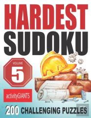 Hardest Sudoku Volume 5 200 Challenging Puzzles