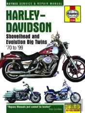 Harley-Davidson Shovelhead & Evolution Big Twins (70-99) Haynes Repair Manual
