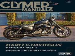Harley-Davidson Xl Sportster (14-17) Clymer Repair Manual