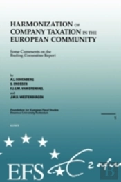 Harmonization Of Company Taxation In The European Community