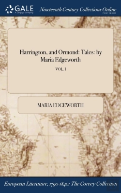 Bertrand.pt - Harrington, And Ormond: Tales: By Maria Edgeworth; Vol. I