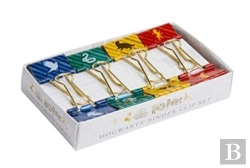 Bertrand.pt - Harry Potter: Hogwarts Binder Clips