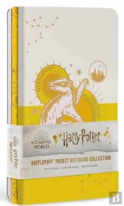 Bertrand.pt - Harry Potter: Hufflepuff Constellation Sewn Pocket Notebook Collection