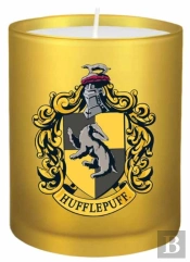 Harry Potter: Hufflepuff Glass Votive Candle