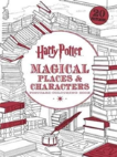 Harry Potter Magical Places & Characters Postcard Colouring Book