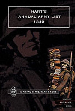 Bertrand.pt - Hart'S Annual Army List For 1840 (Corrected To 7 February 1840)