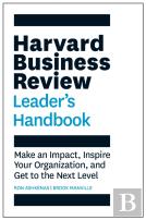 Harvard Business Review Leader'S Handbook