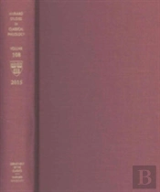 Harvard Studies In Classical Philology, Volume 108