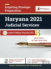 Haryana Judicial Services 2021 5 Full-Length Mock Tests + 26 Topic-Wise Tests