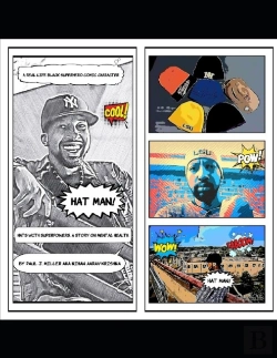 Bertrand.pt - Hat Man! Hats With Superpowers. A Story On Mental Health.