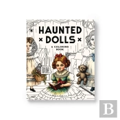 Haunted Dolls Coloring Book