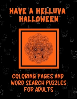 Bertrand.pt - Have A Helluva Halloween | Coloring Pages And  Word Search Puzzles For Adults