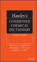 Hawley'S Condensed Chemical Dictionary