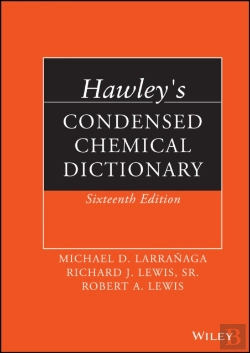Bertrand.pt - Hawley'S Condensed Chemical Dictionary
