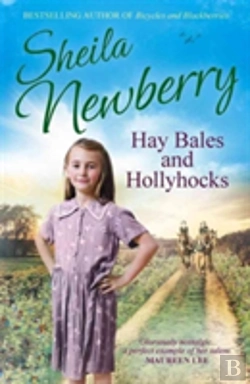 Bertrand.pt - Hay Bales And Hollyhocks