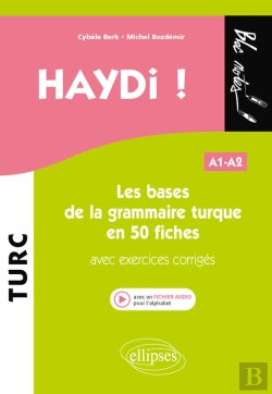 Bertrand.pt - Haydi ! Les Bases De La Grammaire Turque En 50 Fiches (Avec Exercices Corrigés) (Fichier Audio) A1-A2