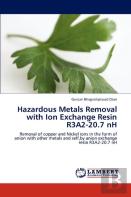 Hazardous Metals Removal With Ion Exchange Resin R3a2-20.7 Nh