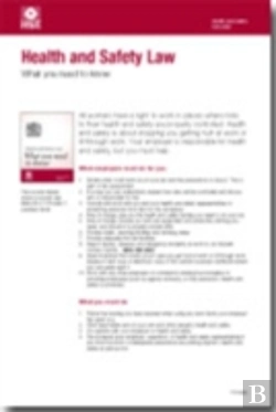 Bertrand.pt - Health And Safety Law: What You Should Know Foldable Pocket Cards (Pack Of 25)
