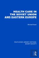 Health Care In The Soviet Union And Eastern Europe
