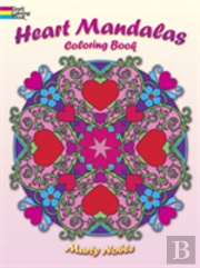 Heart Mandalas Coloring Book