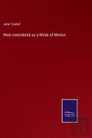 Heat Considered As A Mode Of Motion