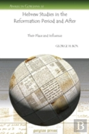 Hebrew Studies In The Reformation Period