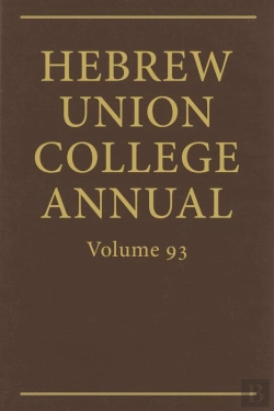 Bertrand.pt - Hebrew Union College Annual Vol. 93 (2022)
