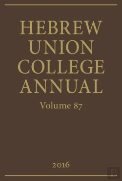 Bertrand.pt - Hebrew Union College Annual Volume 87