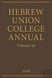 Hebrew Union College Annual Volume 89