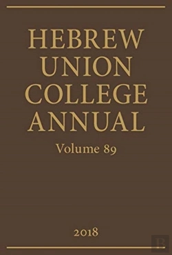 Bertrand.pt - Hebrew Union College Annual Volume 89