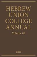 Hebrew Union College Annual