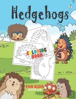 Bertrand.pt - Hedgehog Coloring Book For Kids