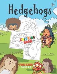 Hedgehog Coloring Book For Kids