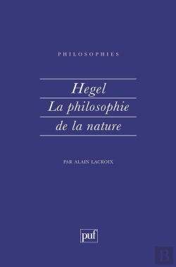 Bertrand.pt - Hegel. La Philosophie De La Nature