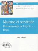 Hegel, Maîtrise Et Servitude, Phénoménologie De L'Esprit B, Iv, A