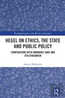 Hegel On Ethics, The State And Public Policy