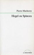 Hegel Ou Spinoza