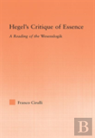 Hegel'S Critique Of Essence